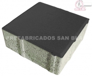 Adoquin Lecrin 20x20x8 NEGRO.